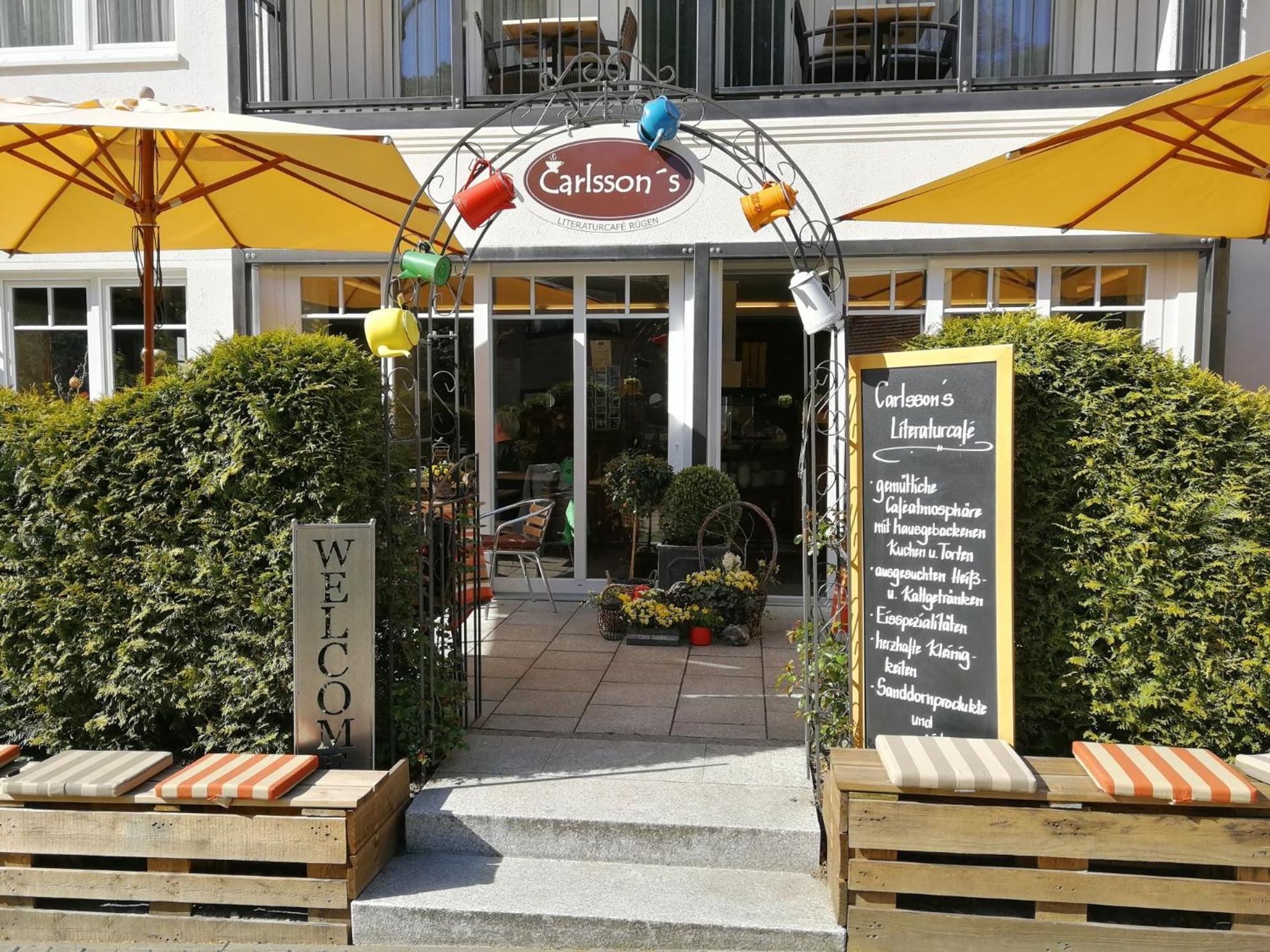 Pension Sanddorn Mit Cafe Carlssons Ostseebad Ostseebad Binz Exterior foto